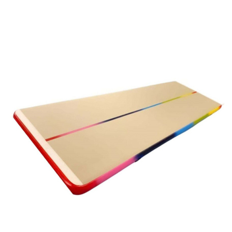 safety air track in rainbow colors